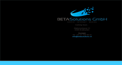 Desktop Screenshot of betasolutions.ch